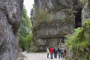 La grotte de Saint Christophe en Chartreuse Savoie