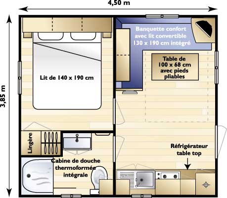 image mobil home plan astria